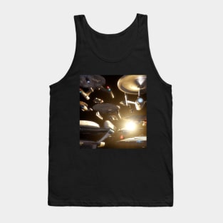 One Big Happy Fleet Tank Top